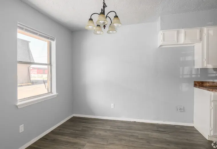 Bright dining area