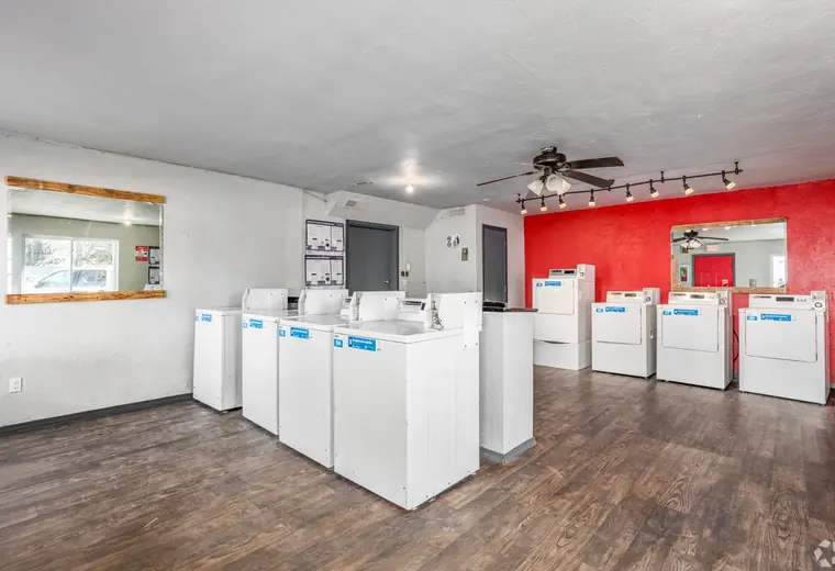 On-site laundry room